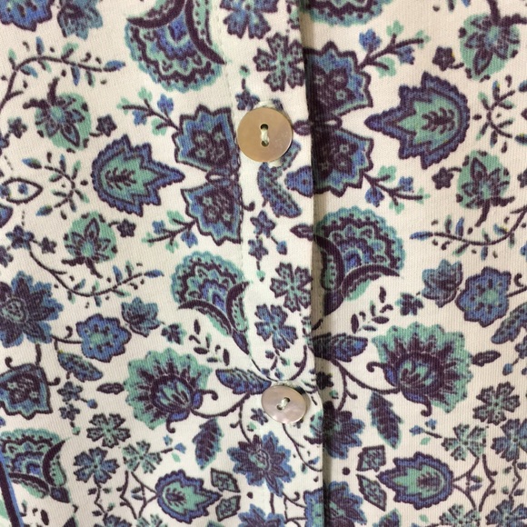 LOGO Lori Goldstein Mint Tunic Shirt - Picture 4 of 11